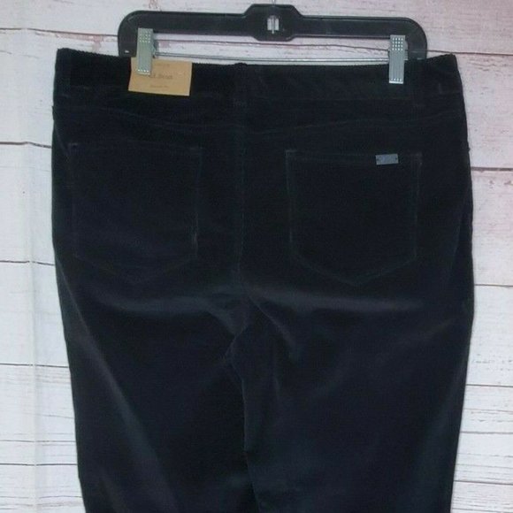 LL Bean Favorite Fit 16 Regular Women Black Pants - Picture 3 of 14